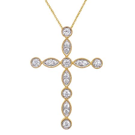 Diamond Cross Pendant